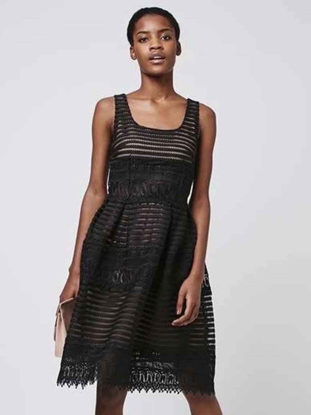 Top Shop | Black Cocktail Dress